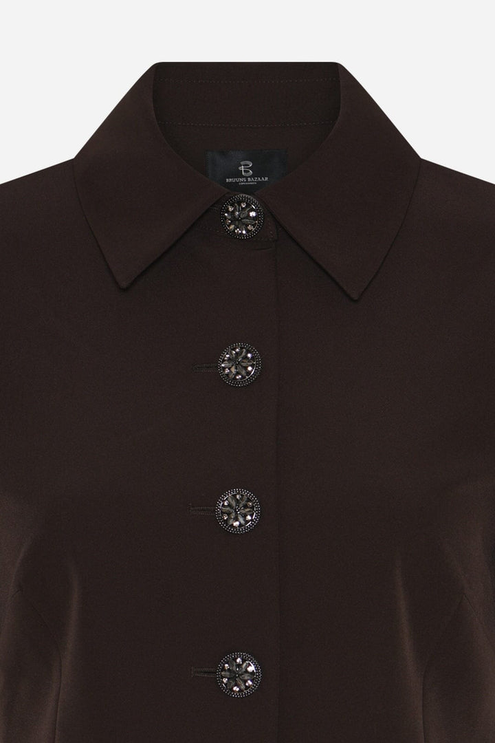 Bruuns Bazaar - Rubysusbbzendia Dress BBW5204 - Dark Brown