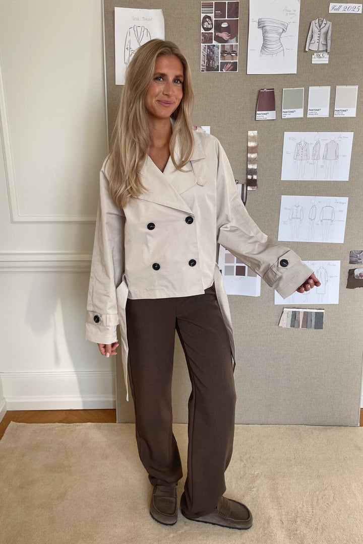 BYIC - Almaic Trenchcoat A2319 - Light Sand