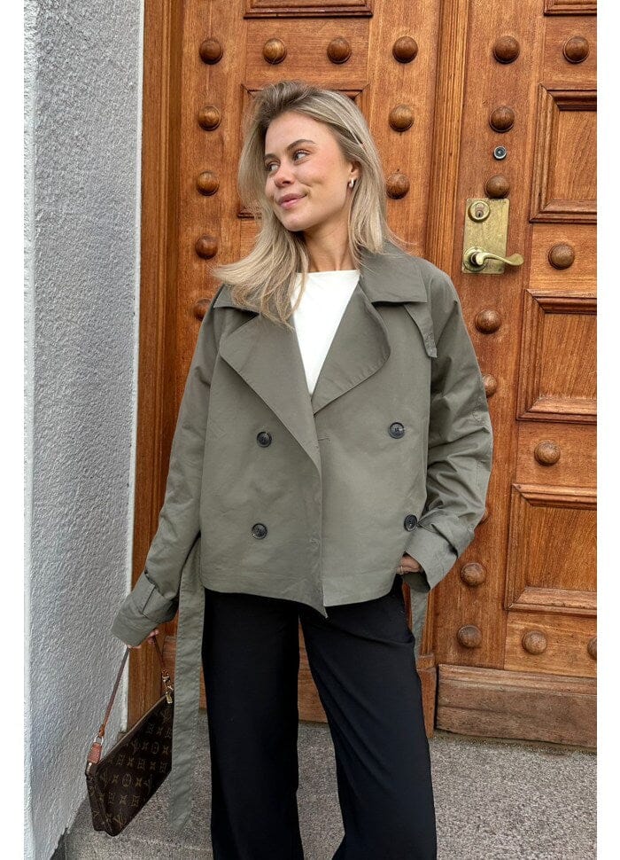 BYIC - Almaic Trenchcoat - green Green
