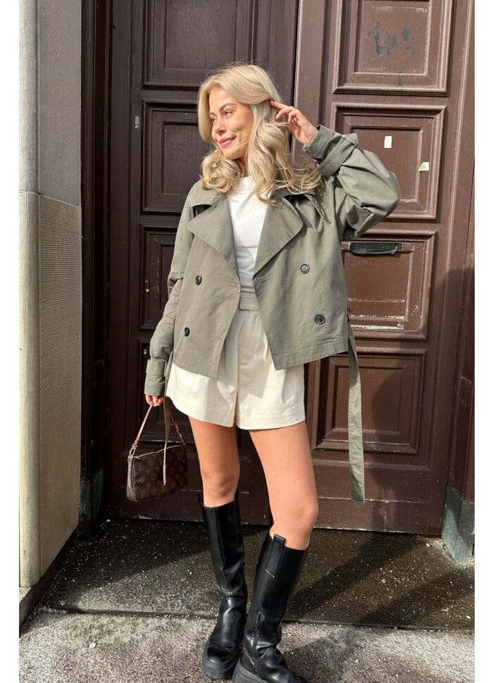 BYIC - Almaic Trenchcoat - green Green
