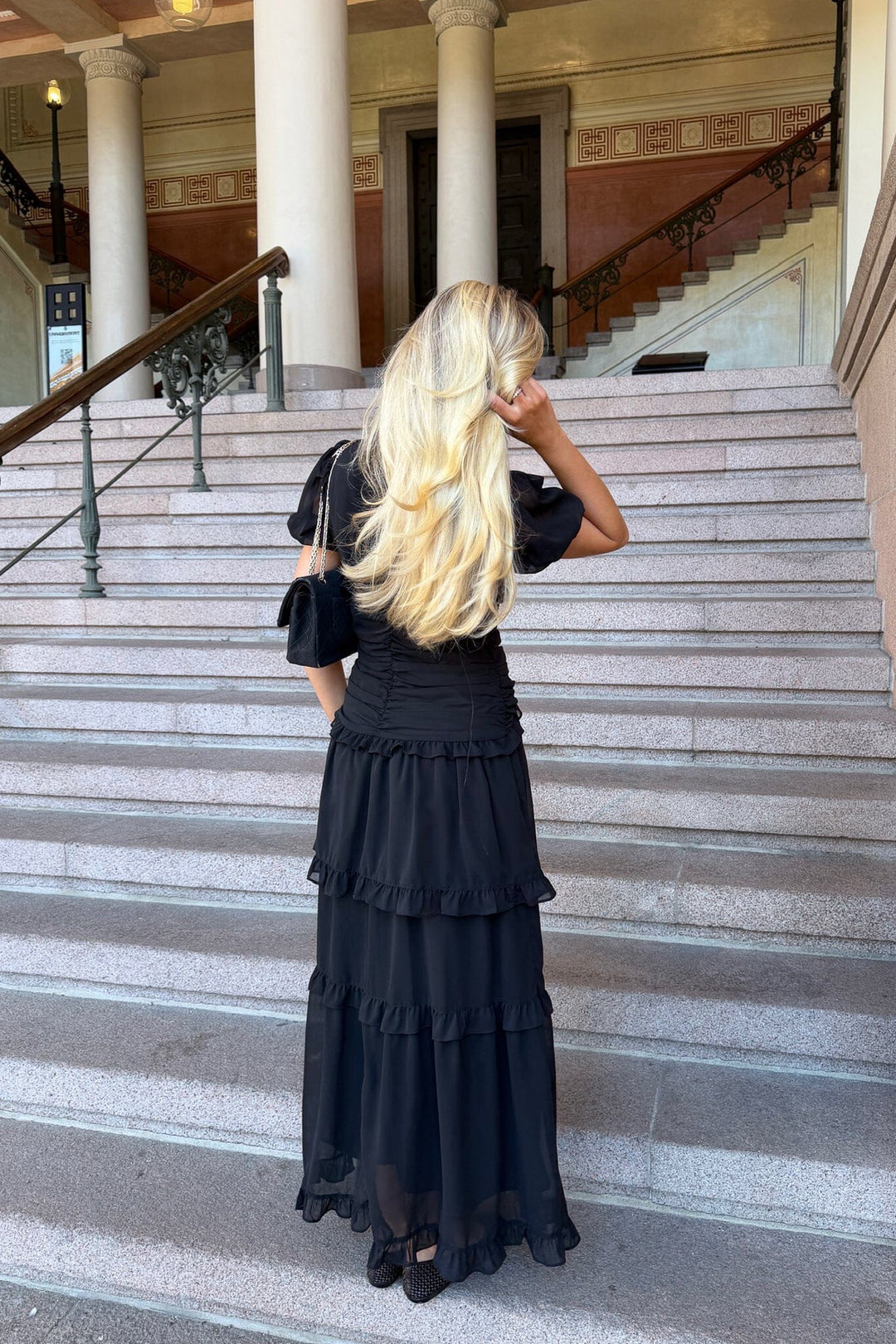 BYIC - Arielic Long Dress A25193 - Black Kjoler 