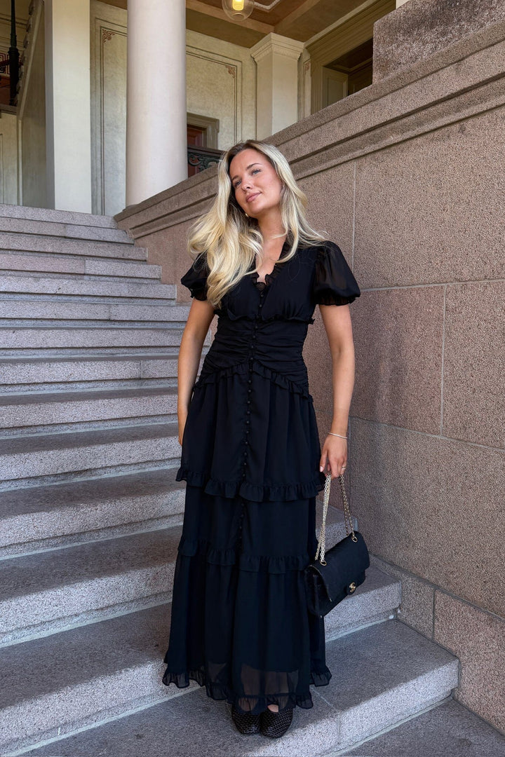 BYIC - Arielic Long Dress A25193 - Black Kjoler 