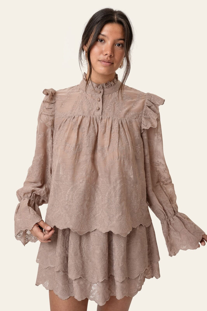 BYIC - Ellinoraic Shirt 2623 - Vintage Light Brown