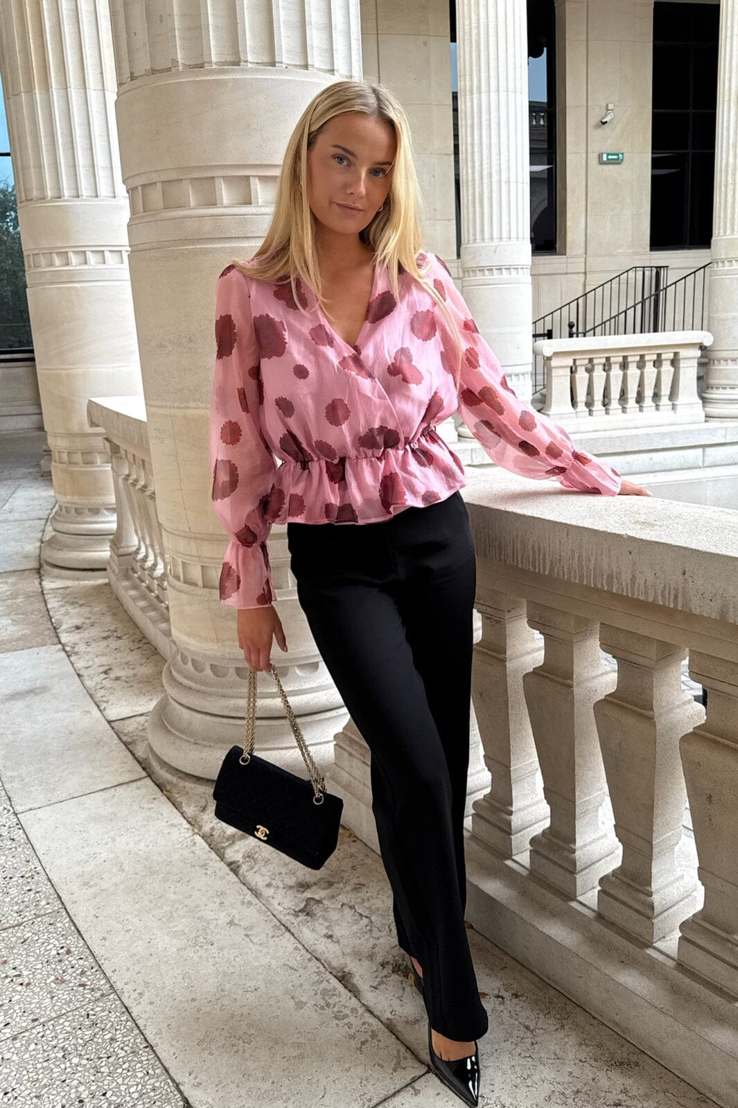 BYIC - Freyaic Shirt A2544 - Pink Red Flower Print