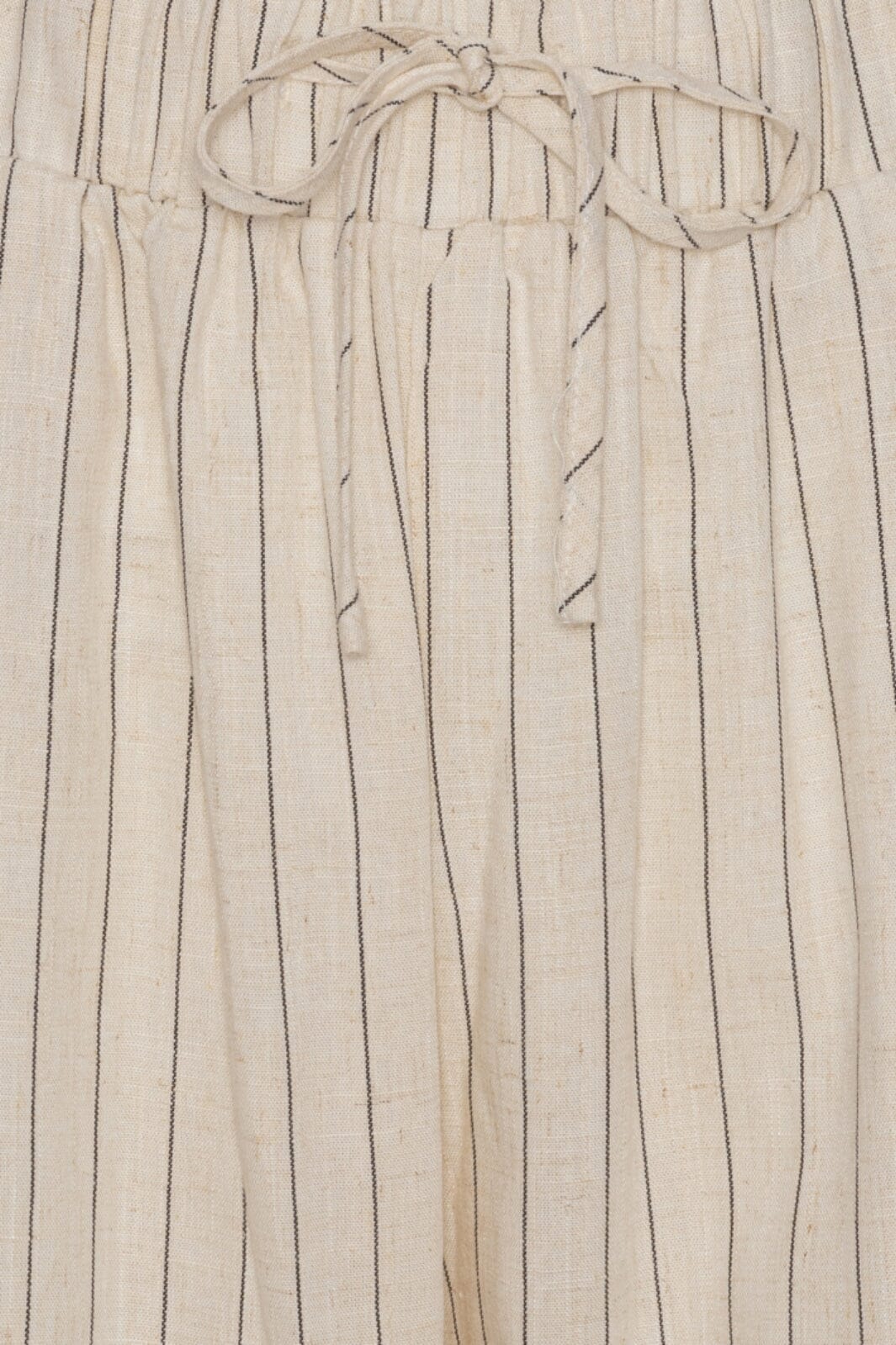 BYIC - Hannah Pants Linen Pinstripe - Beige
