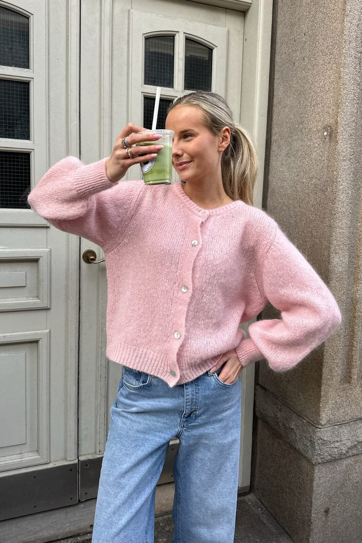 BYIC - Idaic Cardigan - lpink Light Pink