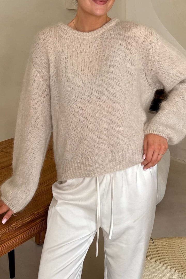 BYIC - Idaic Pullover 5267 - Beige Sweatshirts 