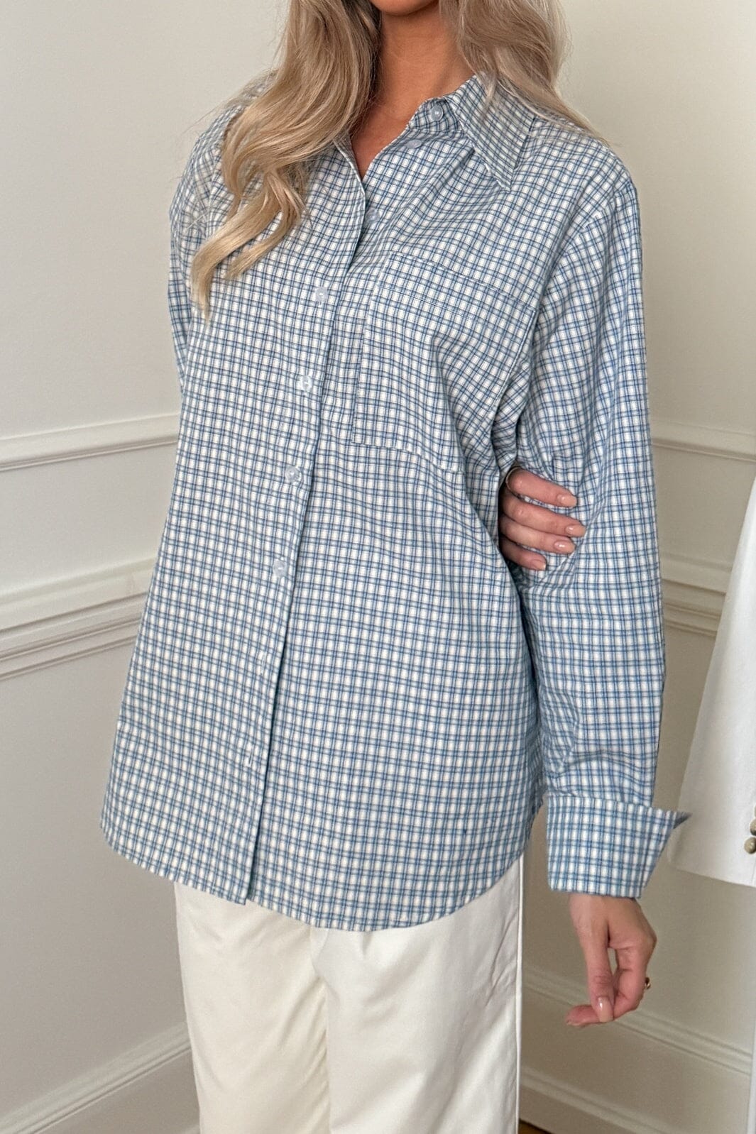 BYIC - Isabellaic Shirt A2537 - Blue Checks