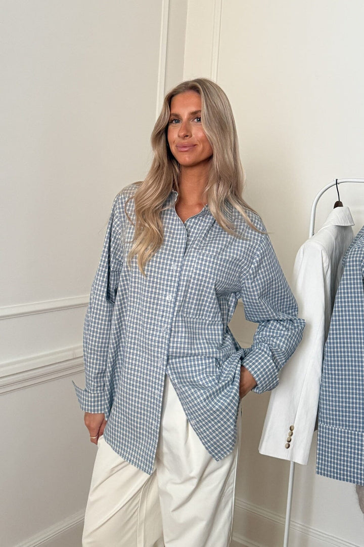 BYIC - Isabellaic Shirt A2537 - Blue Checks