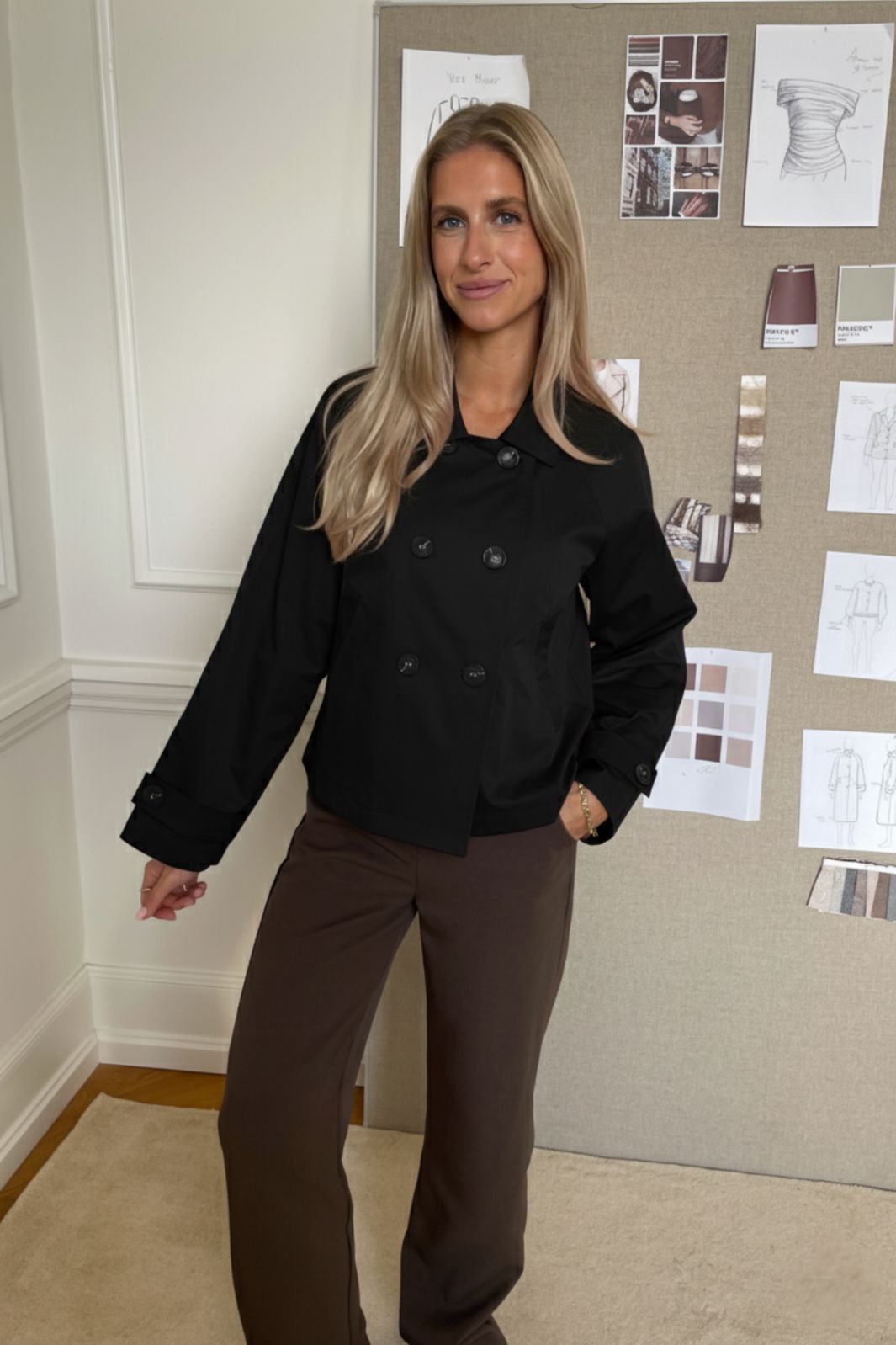 BYIC - Lunaic Trenchcoat A2320 - Black