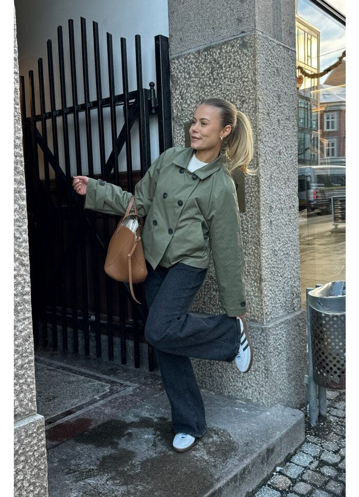 BYIC - Lunaic Trenchcoat - green Green