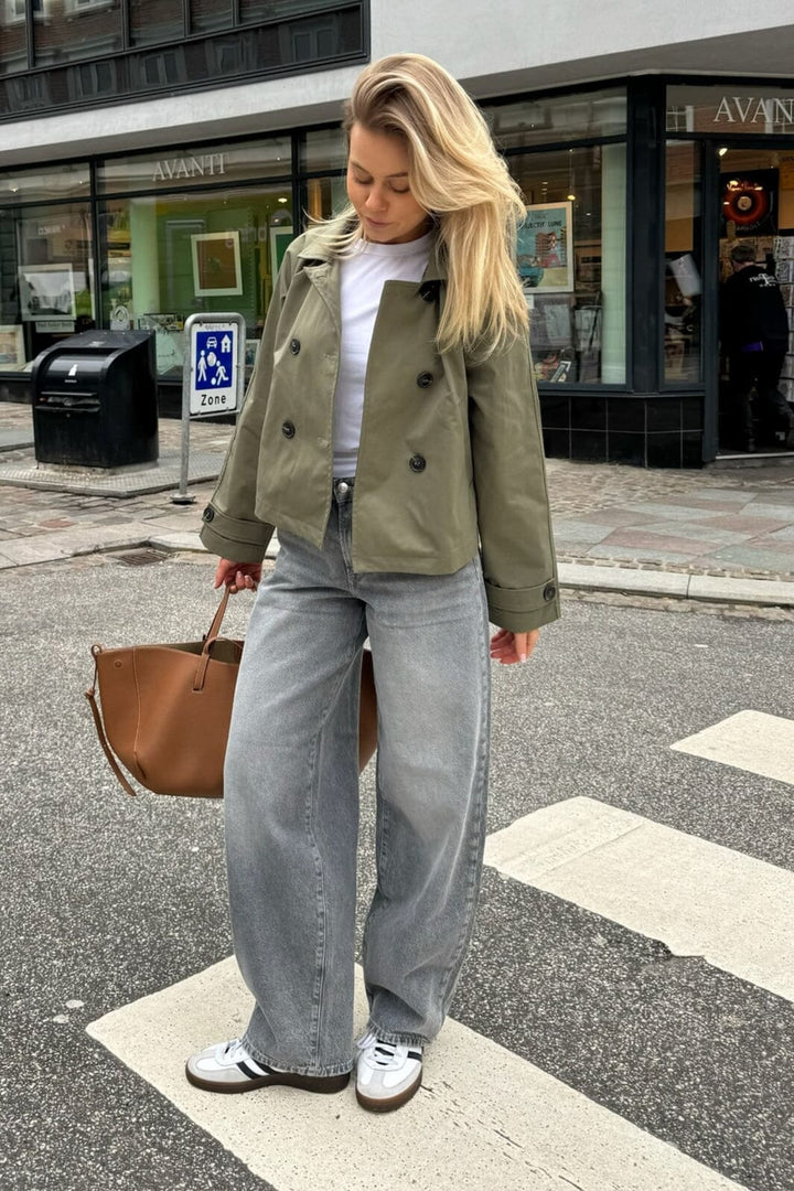 BYIC - Lunaic Trenchcoat - green Green