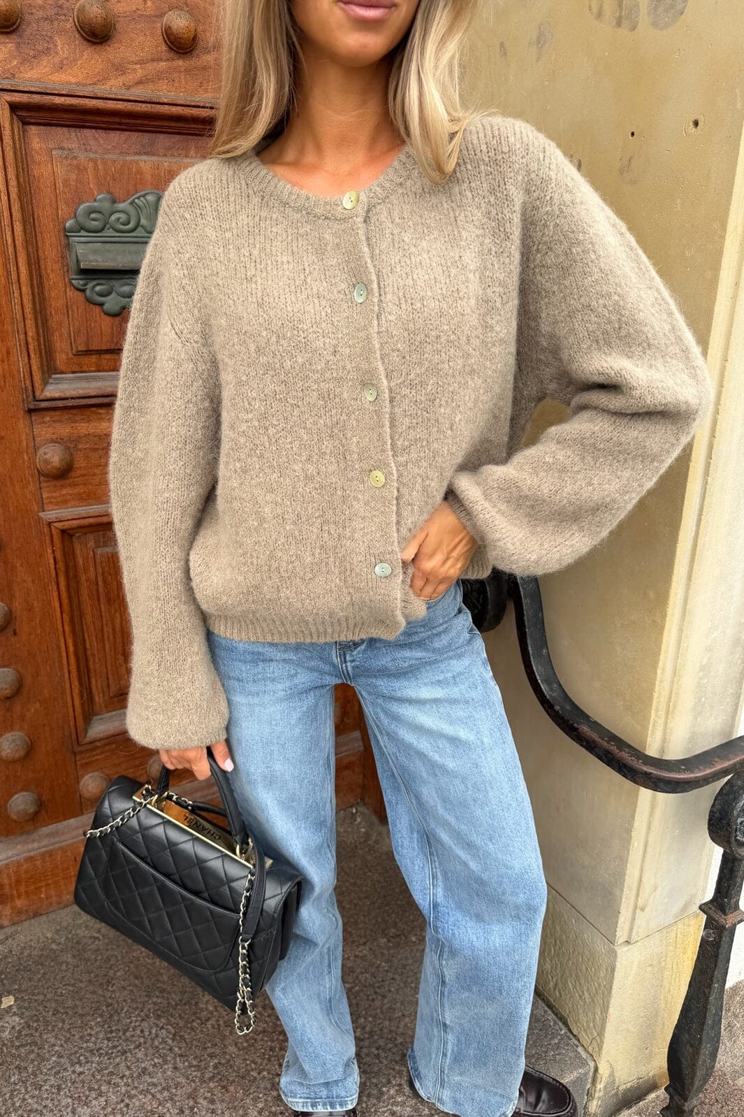 BYIC - Melinaic Cardigan 5305 - Greige