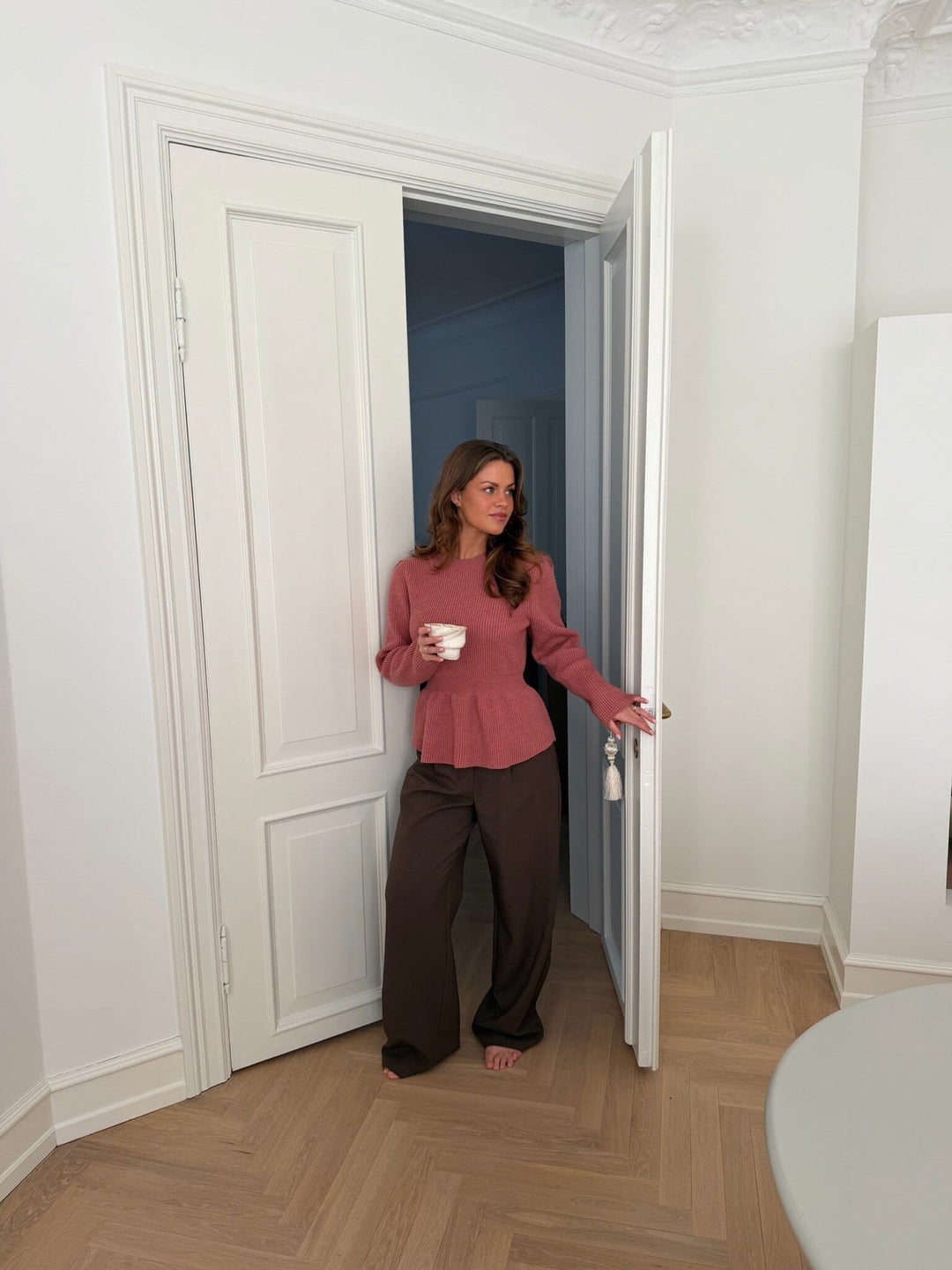 BYIC - Saraic Sweater D059-2 - Dusty Rose Strikbluser 