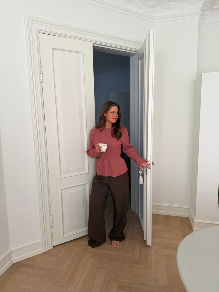 BYIC - Saraic Sweater D059-2 - Dusty Rose Strikbluser 