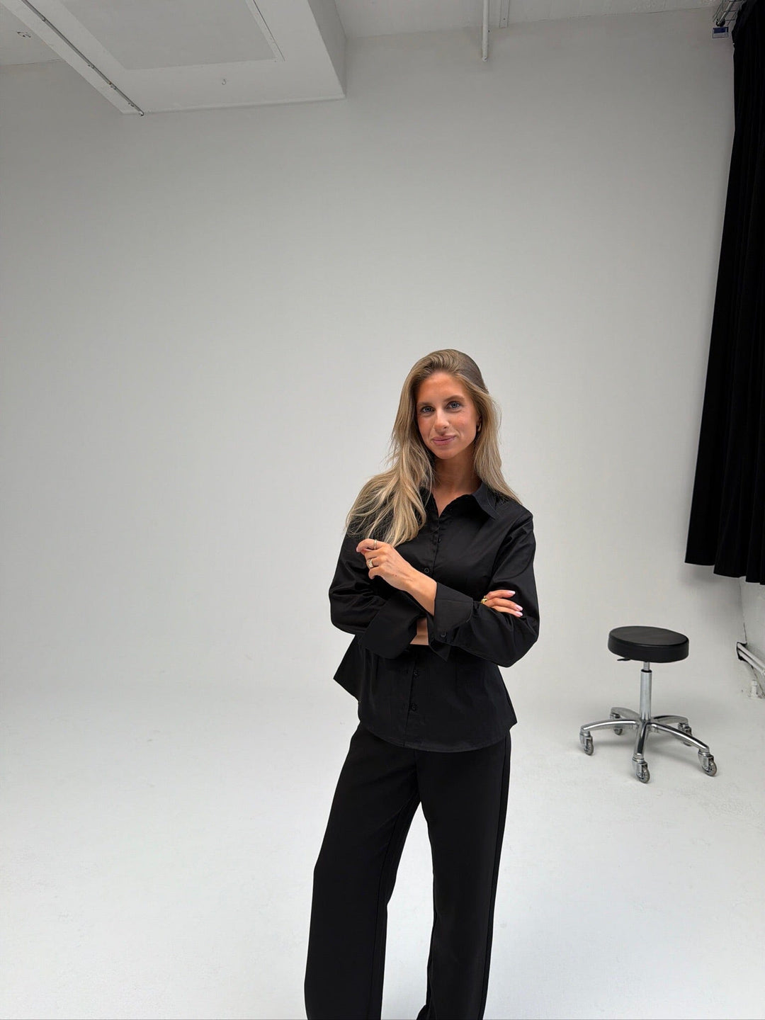 BYIC - Siljeic Shirt A25127 - Black Skjorter 