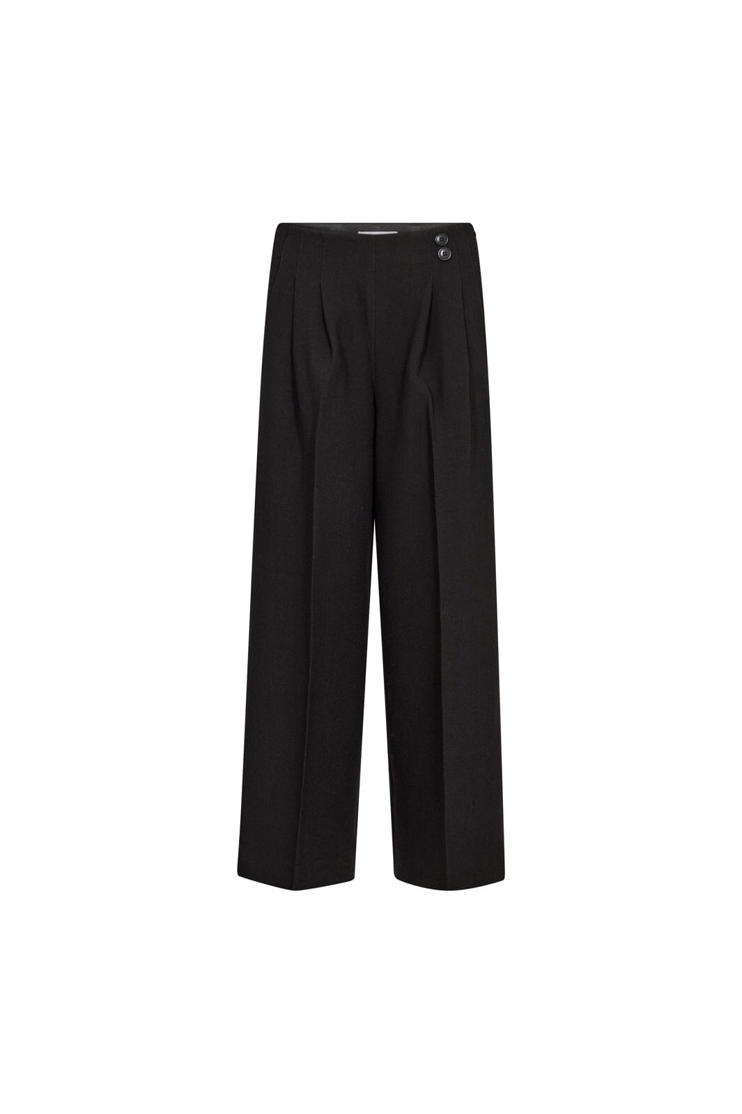 Co´Couture - Acilecc Pleat Pant 41225 - 96 - Black