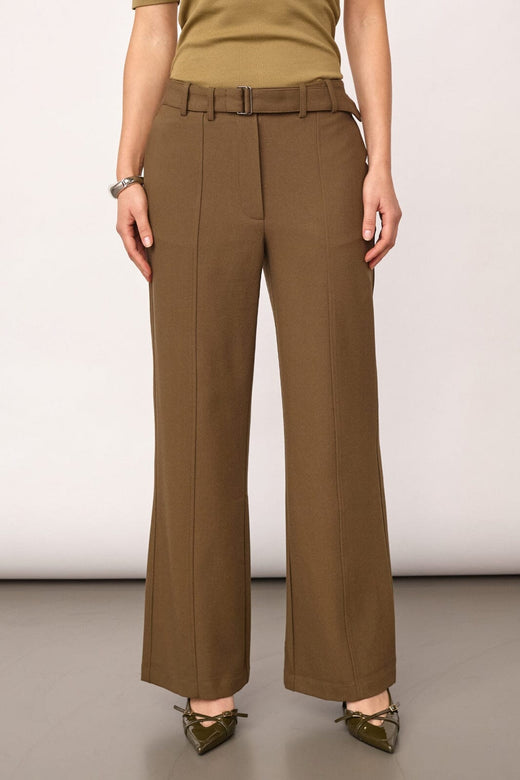 Co´Couture - Amidacc Belt Pant 500211 - 60004 - Army Bukser 