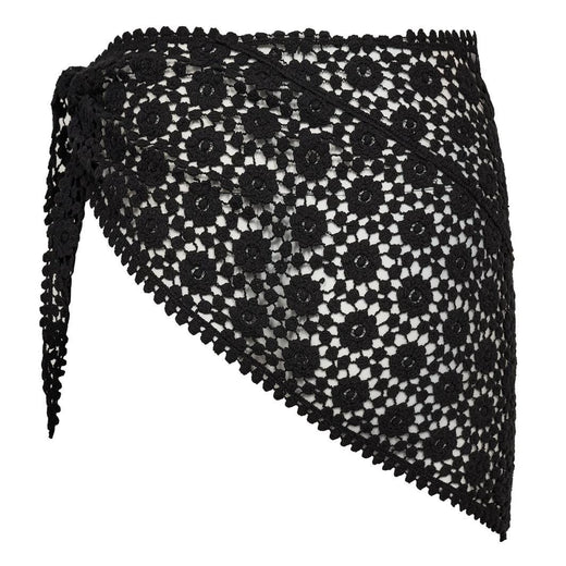 Co´Couture - Calincc Crochet Scarf Skirt 49083 - 96 - Black Tørklæder 