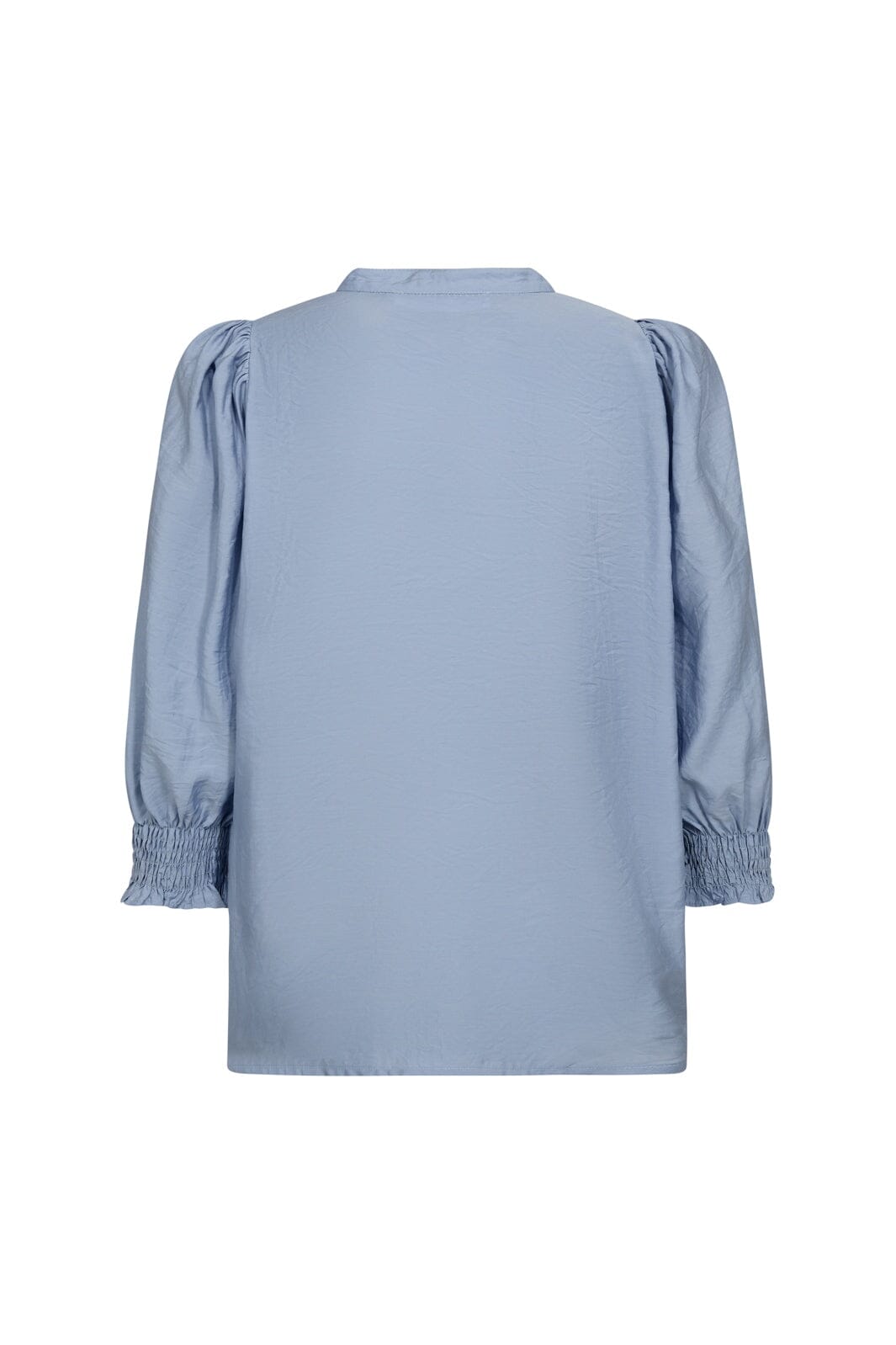 Co´Couture - Callumcc Lace Puff V-Shirt 45173 - 23 - Pale Blue
