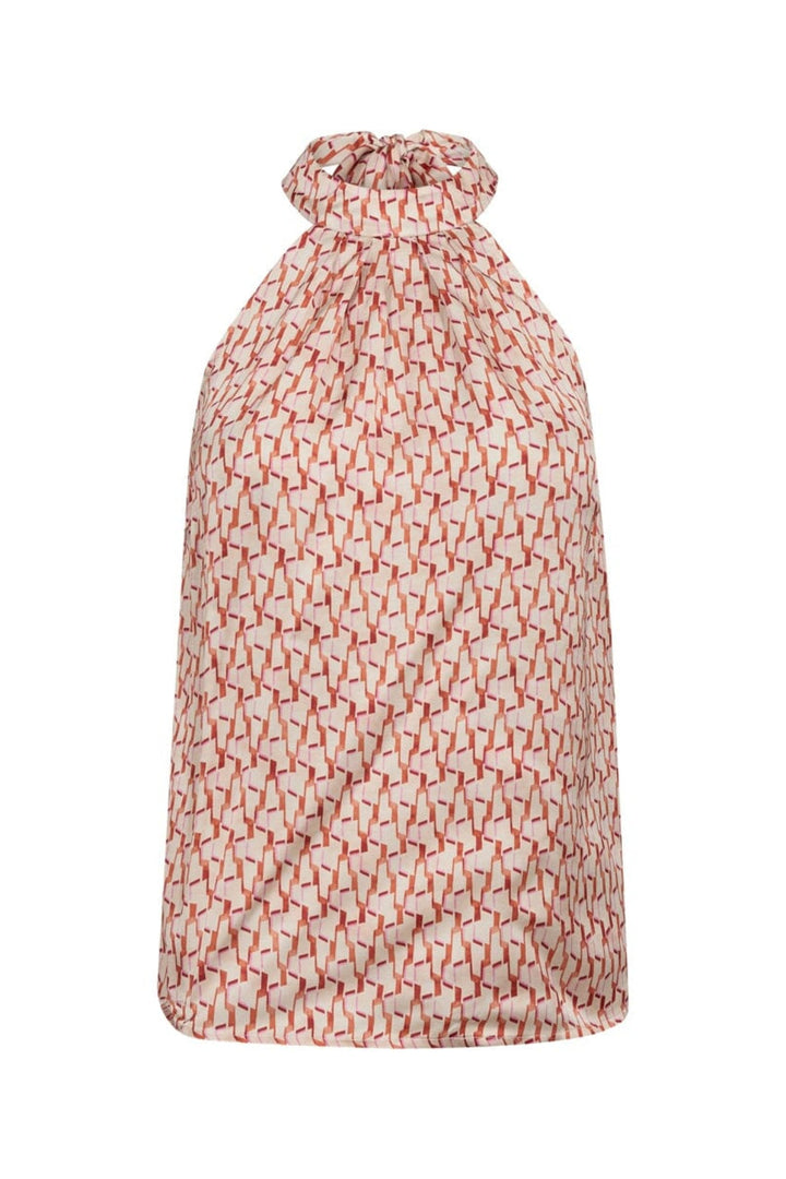 Co´Couture - Carminecc Halter Top 45169 - 66 - Flame