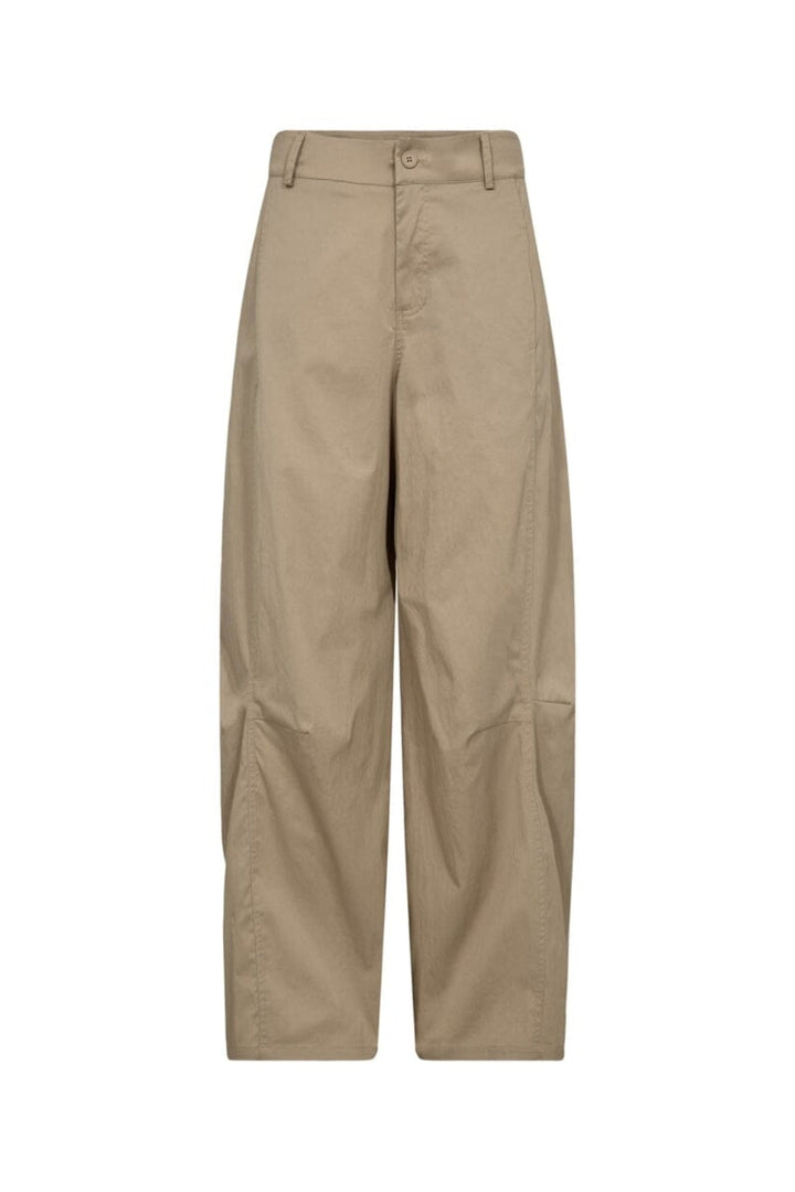Co´Couture - Cottoncc Crisp Barrel Pant 41194 - 131 - Mushroom