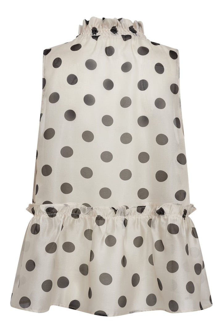Co´couture - Drewcc Dot Halterneck Top - 96 Black