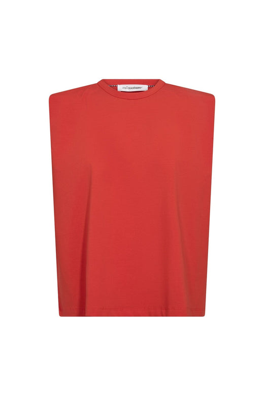 Co´Couture - Eddiecc Tee 43037 - 66 - Flame