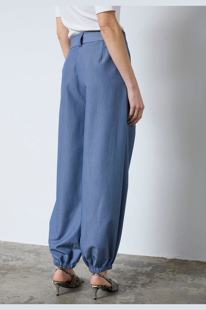 Co´Couture - Ellycc Balloon Pant 41208 - 586 - Dusty Blue