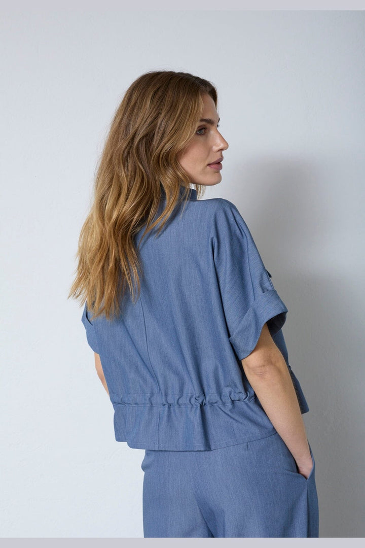 Co´Couture - Ellycc Vest 40061 - 586 - Dusty Blue