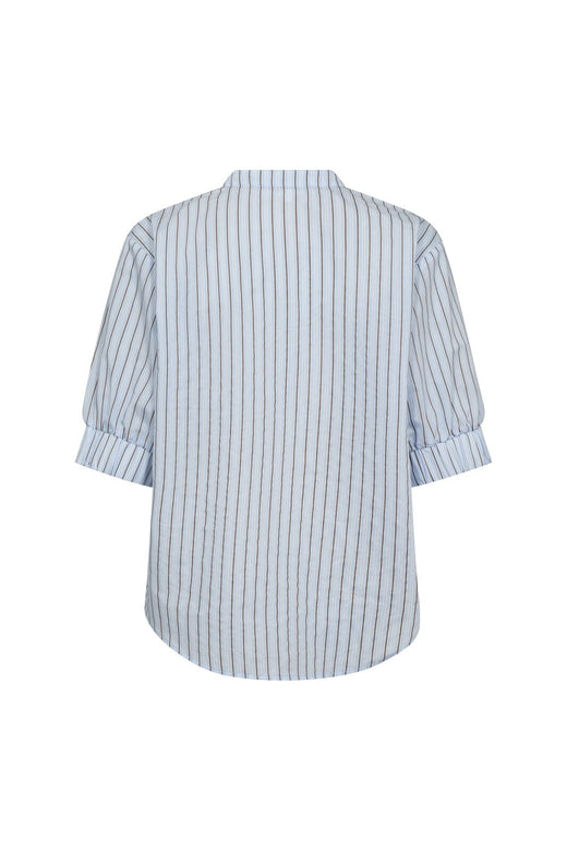 Co´Couture - Felinecc Ss Shirt 45186 - 23 - Pale Blue