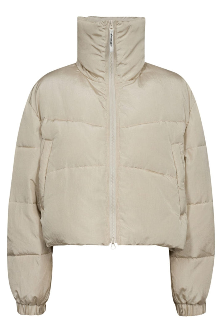 Co´couture - Frostycc Crop Puffer Jacket 30199 - 127 Champagne