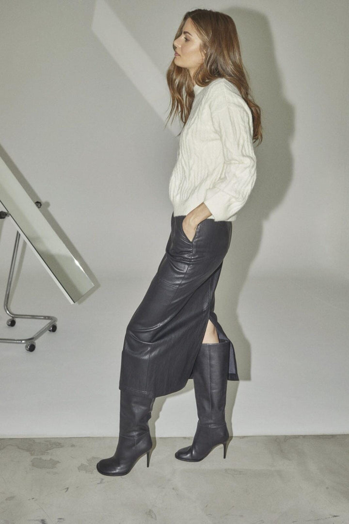 Co´Couture - Gittcc Floor Skirt 34208 - 96 - Black Nederdele 