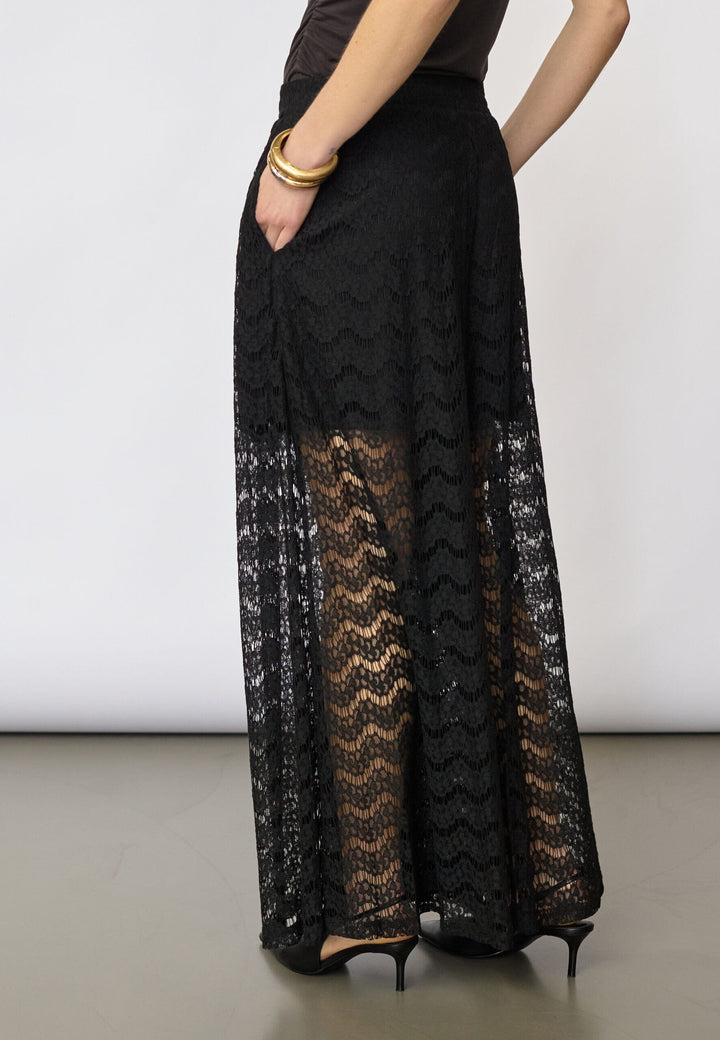 Co´Couture - Harrietcc Lace Skirt Pant 41197 - 96 - Black Nederdele 