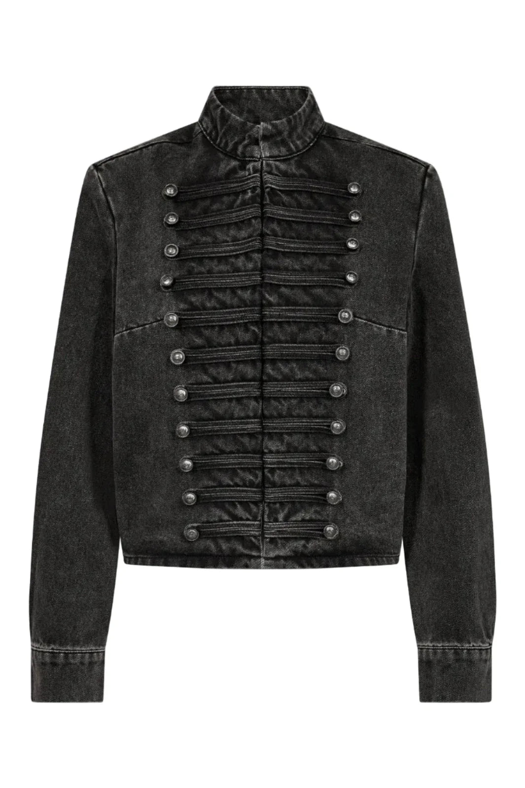 Co´Couture - Jacecc Denim Officer Jacket 506703 - 65001 - Black Jakker 
