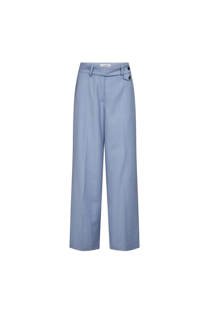 Co´Couture - Kianacc Pin Pleat Pant 41077 - 23 - Pale Blue
