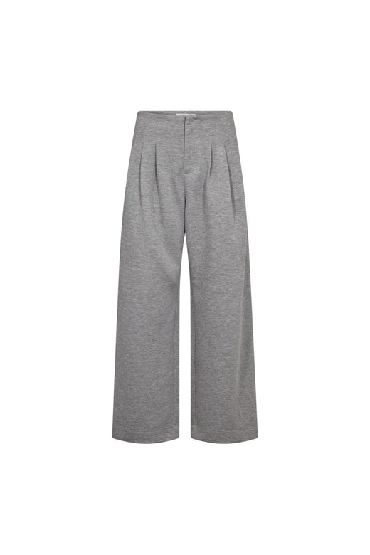 Co´Couture - Lancecc Pleat Sweatpant 41020 - 57 - Grey Melange