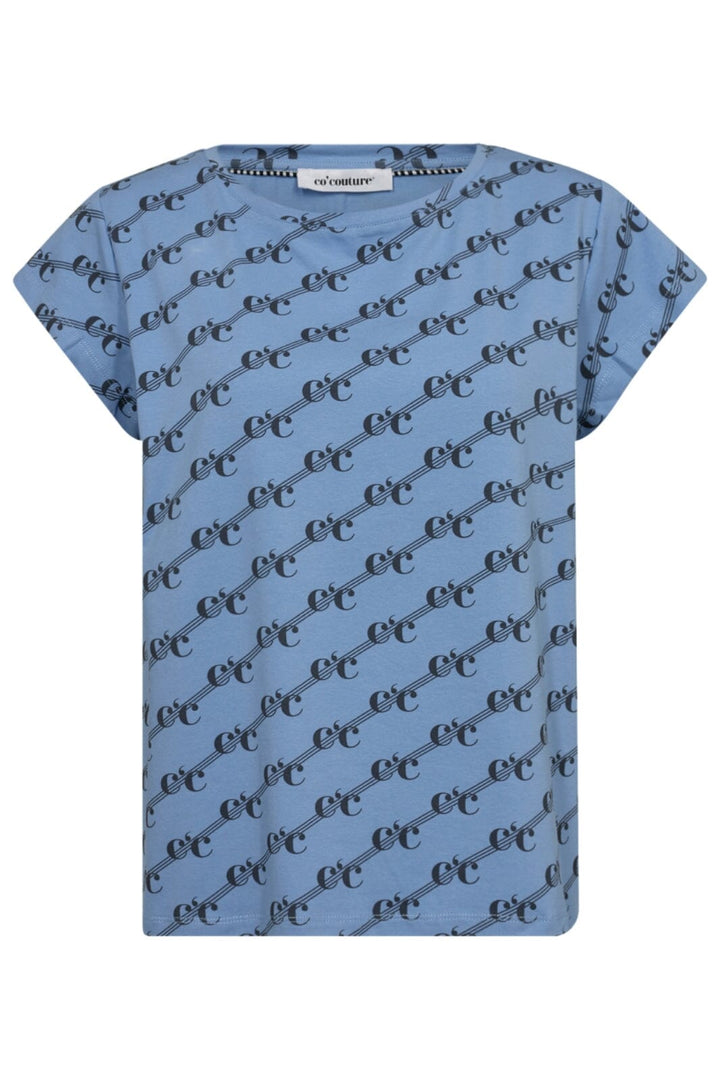 Co´couture - Logolinecc Ss Tee 33094 - 23 Pale Blue