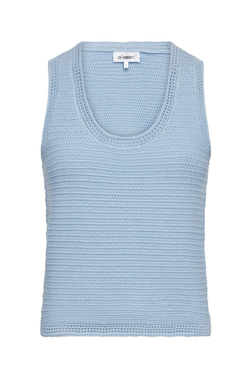 Co´Couture - Luecc Knit Top 42026 - 23 - Pale Blue