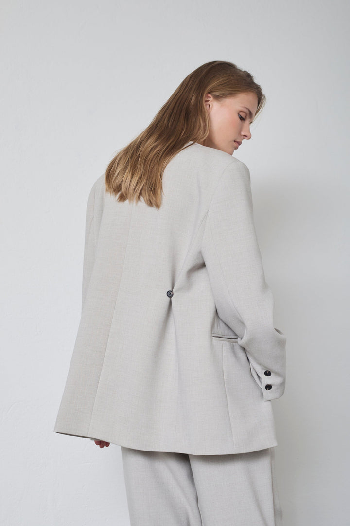 Co´Couture - Mavacc Power Blazer 40028 - 199 - Bone Blazere 