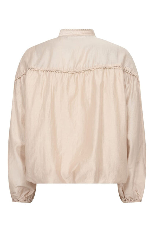 Co´Couture - Melincc Balloon Lace Shirt 500606 - 20011 - Champagne