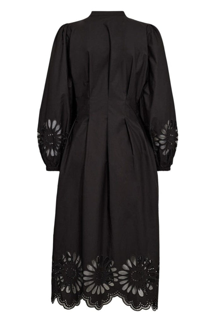Co´Couture - Melisecc Emb. Dress 500334 - 65001 - Black