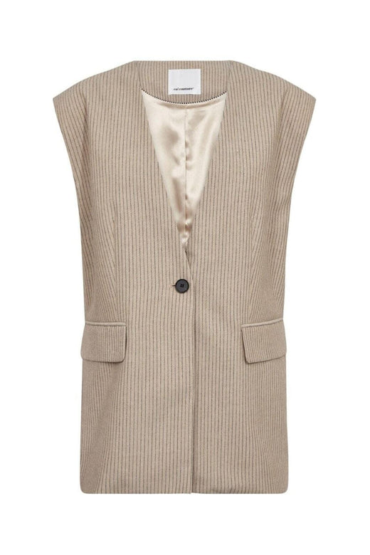 Co´Couture - Nadinecc Oversize Vest 40059 - 320 - Bisquit