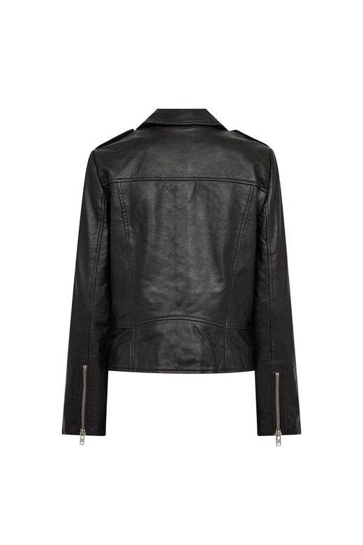 Co´Couture - Phoebecc Leather Biker Jacket 500415 - 65001 - Black