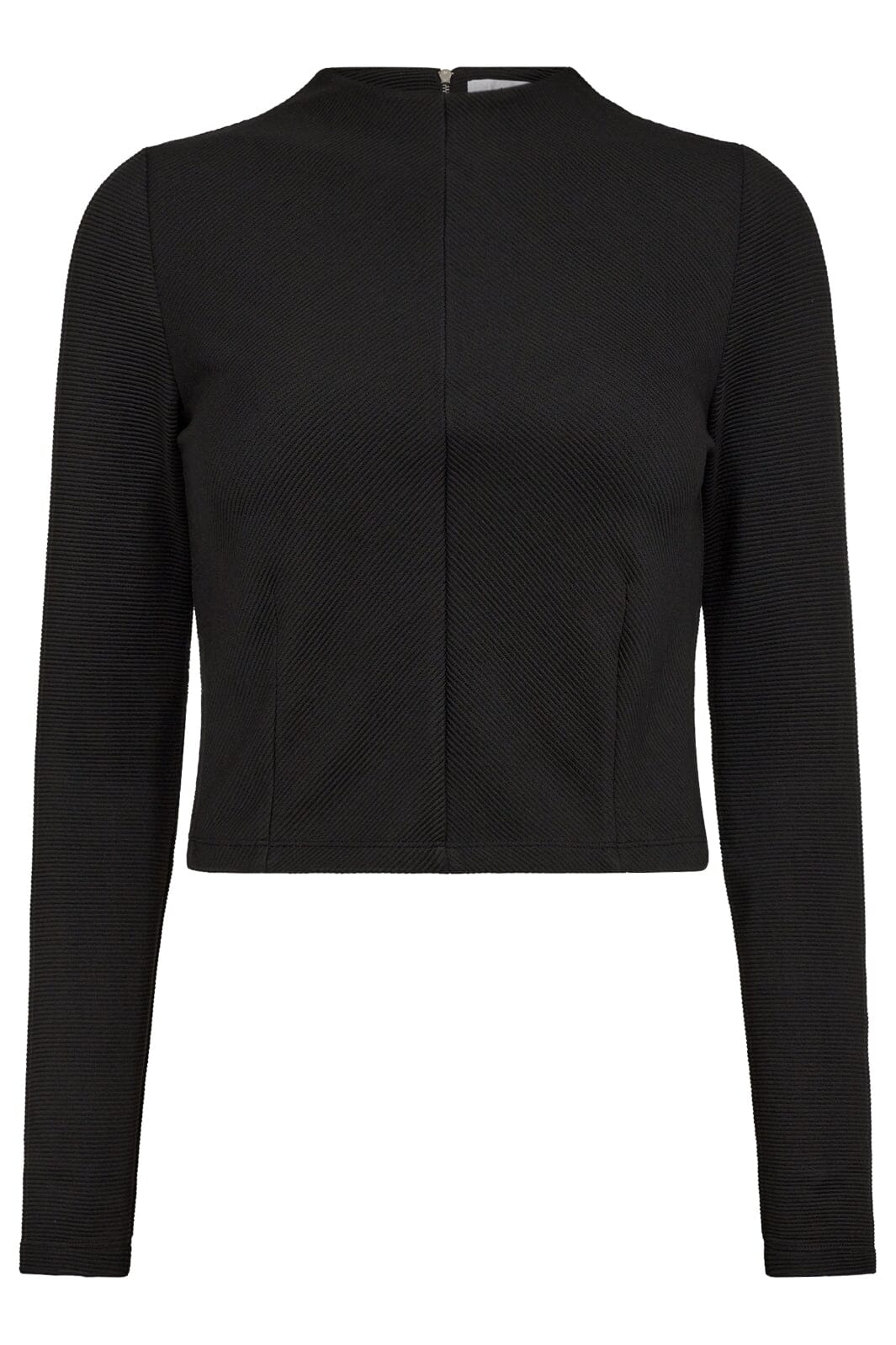 Co´couture - Picacc Crop Blouse - 96 Black