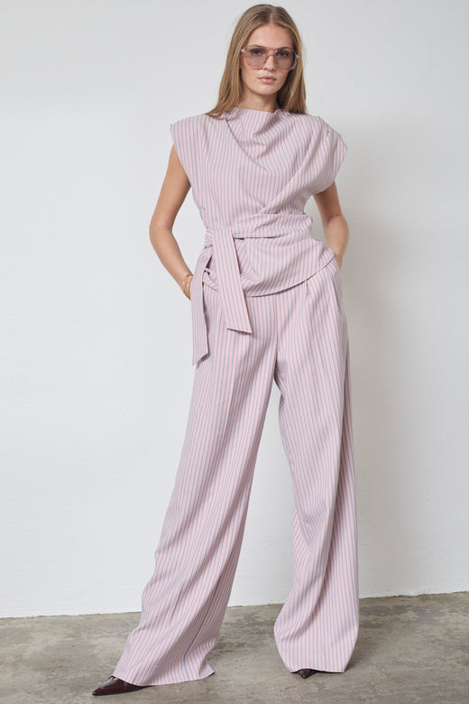 Co´Couture - Salviecc Pleat Top 45068 - 4629 - Rosa Toppe 