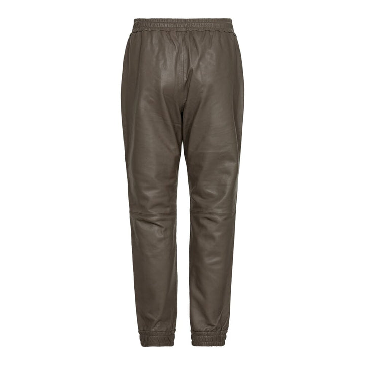 Co´couture - Shilohcc Leather Joggers 91154 - 317 Elephant