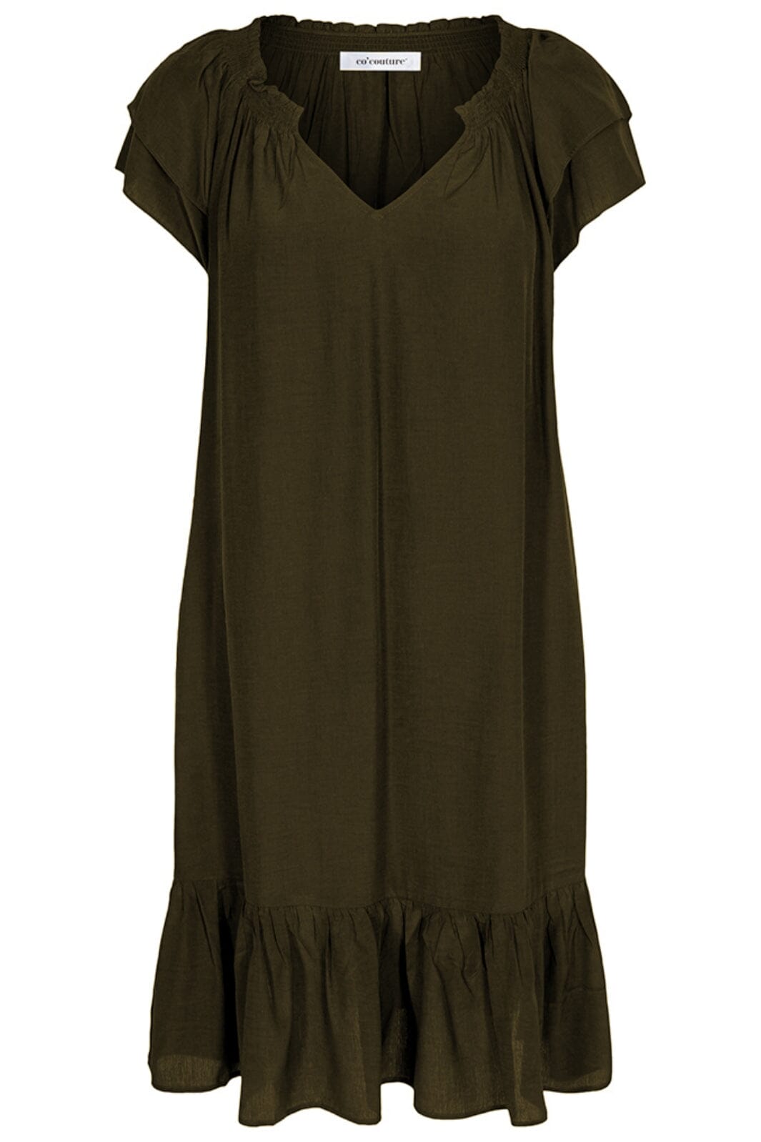Co´couture - Sunrisecc Crop Dress 96230 - 39 Dark Army