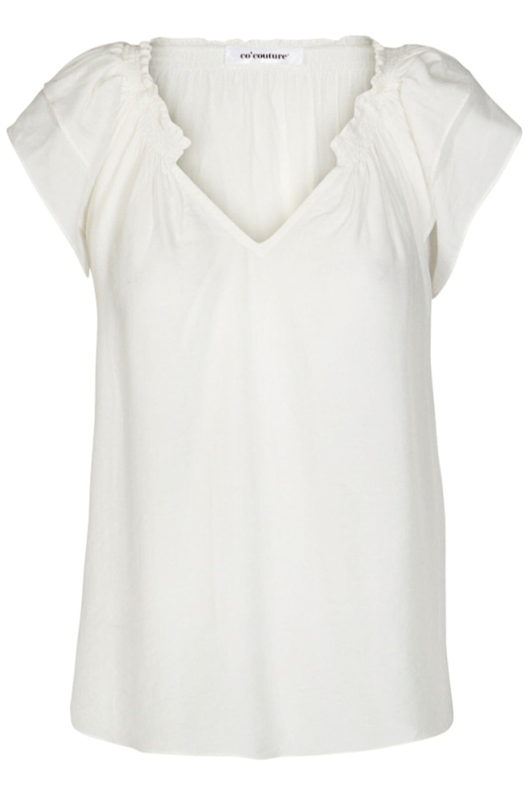 Co´couture - Sunrisecc Top 75683 - 11 Off White