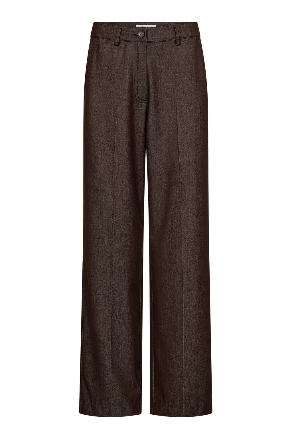 Co´Couture - Terrycc Denim Pant 31528 - 145 - Dark Brown Bukser 